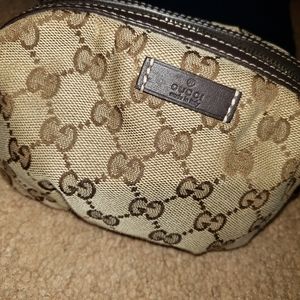 Authentic Gucci Bamboo Cosmetic Case